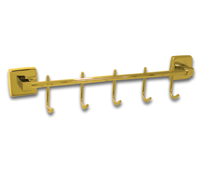 Csk Aksu Beşli Kanca Askılık Altın 